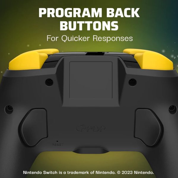 PDP REMATCH GLOW Wireless Controller: Super Star For Nintendo Switch - Image 2