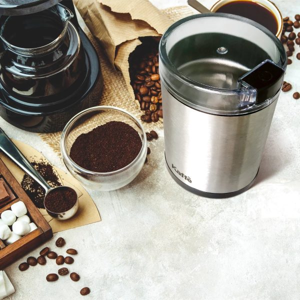 14Cup Electric Coffee Grinder, Stainless Steel - Image 5