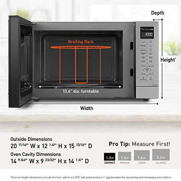 Panasonic 2-in-1 Countertop Microwave Oven - Image 4