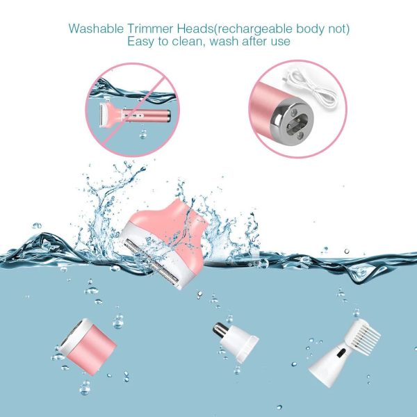 4-In-1 Rechargeable Grooming Kit - Image 8