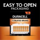 Duracell Hearing Aid Batteries with Easy-Fit Tab, Size 13, 32 Pack