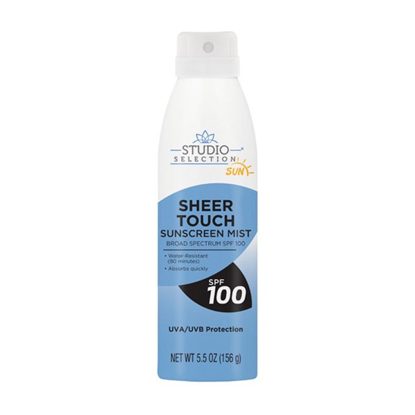 Studio Selection Sheer Touch Sunscreen Mist SPF 100, 5.5 Oz