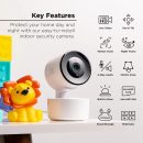 Merkury Smart Indoor Auto-Tracking Wi-Fi Camera