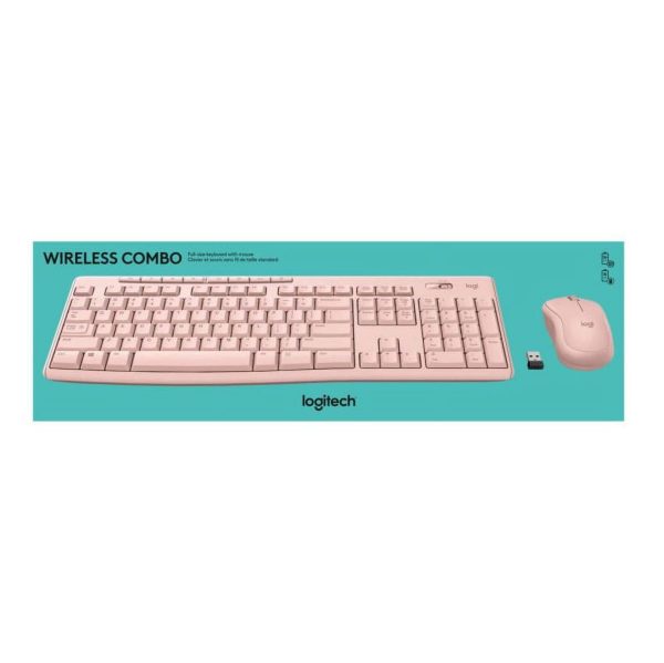 Logitech Wireless Keyboard and Mouse Combo for Windows, 2.4 GHz Wireless, Mouse - Image 5