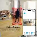 Merkury Smart Indoor Auto-Tracking Wi-Fi Camera