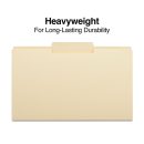 Staples Heavy Duty File Folder, 50/Box