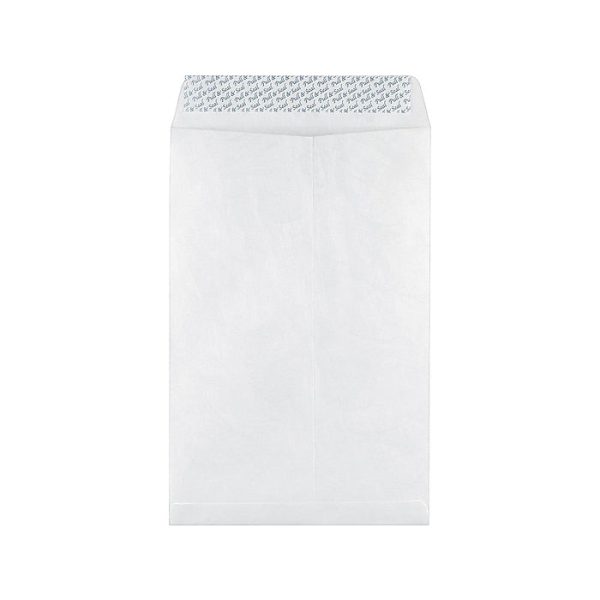 Staples Tyvek EasyClose Catalog Envelopes, 12L x 15.5H, White, 100/Box